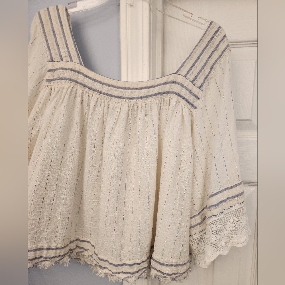 Free People cotton blouse - Picture 3 of 8